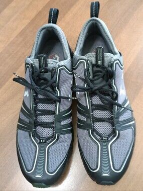 Under Armour Black & Gray Athletic Shoes (14)